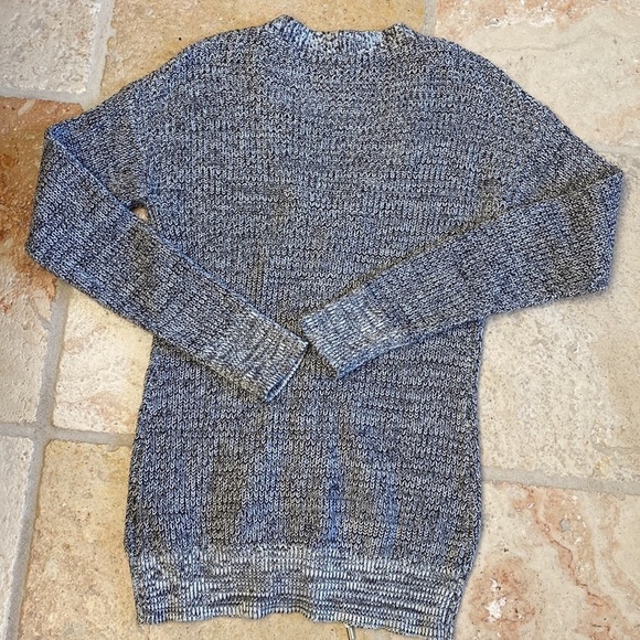 Guess Sweater Women’s Lace up Long Sleeve Boho Y2K V Neck Nautical 90’s Sz M - Picture 3 of 8